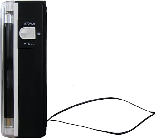 Miniatura 2 de Treasure Gurus 2-en-1 Linterna LED portátil 365nM UV ultravioleta luz negra de viaje Blacklight Detector de orina para mascotas