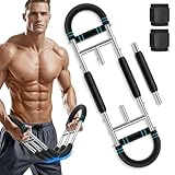 MoKo Twister Armtrainer, Verstellbarer Armtrainer 60-170 lbs, Trainingsgeräte für die Brustmuskulatur zur Stärkung der Oberkörpermuskulatur, Armkrafttrainer mit Handgelenkschützern