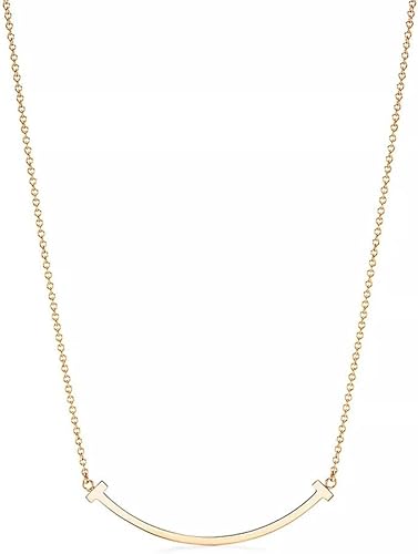 TIFFANY Tスマイル ネックレス