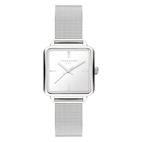 Montre pour femme à quartz Liebeskind Berlin étanche 3 ATM avec cadran carré