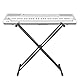 CASCHA Double X-Frame Keyboard Ständer höhenverstellbar aus Metall I Keyboard Stand Gestell für Keyboard klappbar I E-Piano Gestell schwarz für Kinder & Erwachsene I Synthesizer Keyboard Zubehör