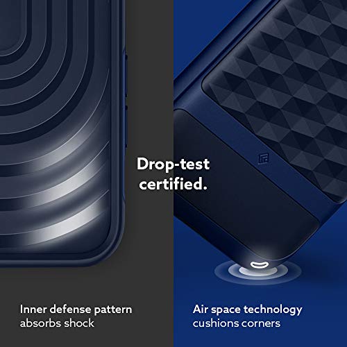 Image of CASEOLOGY Spigen Parallax for iPhone 12 mini Case, iPhone 12 mini Back Cover - Midnight Blue