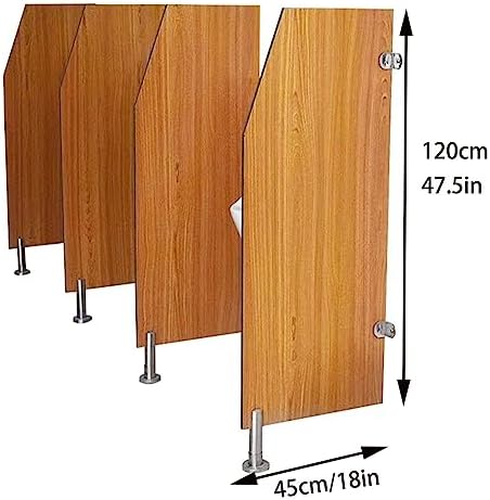 Urinal Screen Toilet Partition, Men Urinal Privacy Screen Toilet Partition,Floor-Standing Adult Urinal Baffle, for Sools/Shopping Malls/Public Places (Color : 2Pcs)