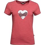 Chillaz Camiseta Gandia Mountain Heart para mujer, transparente, L