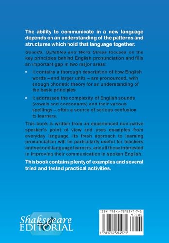 Sounds, Syllables and Word Stress: Elementary and Intermediate English Pronunciation Practice