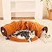 Baoblaze Cat Tunnel Bed Pet Sleeping Bed Interactive Toy with Ball Multifunctional Pet Supplies Gifts Sleeping Mat Equipment