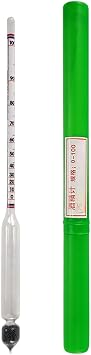 Hydrometer 0-100 Degrees Precise Glass Measuring Device Drinks (30-70