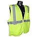 Radians SV25-2ZGM-3X Green Mesh Self Extinguishing Safety Vest, 3X-Large