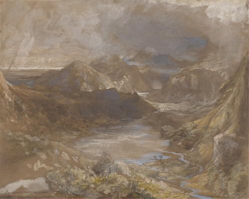 Poster Image Déco D'Art Murale Capel Curig Grand Tableau Toile 60x90