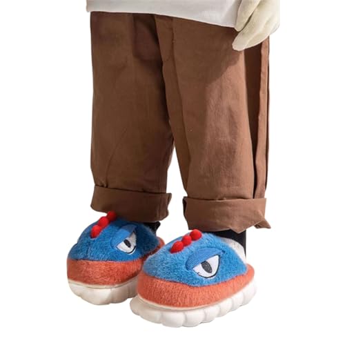 Boys Girls Dinosaur Slippers Kids Memory 𝗙oam Cotton Comfy Soft House Slippers Winter Plush Moccasins for Girls Size 14
