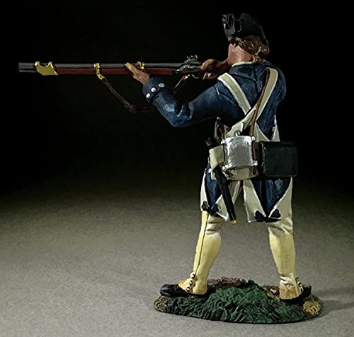 W. Britain Clark's Illinois Regiment Standing Firing miniatura 3