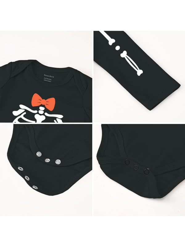 BesserBay Baby First Easter Bodysuit Newborn Outfit Bunny Rabbit Onesie 0-24 Months3