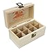 GuruNanda Top 6 Blends Essential Oil Set with Wooden Box - 100% Pure & Natural Therapeutic Grade Aromatherapy Oils Includes Tranquility - Breathe Easy - Immunity- Relaxation - Harmony - Calming Sleep