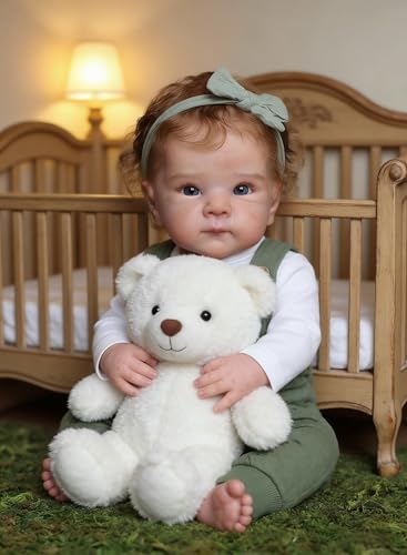 Muñeca Reborn Bebé Realista de 45 cm Zero Pam miniatura 6
