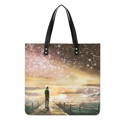 Voyage avec le sac à bandoulière femme ciel étoilé pour vos escapades