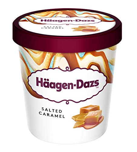 Häagen-Dazs Salted Caramel Crème Glacée - le pot de 460 ml
