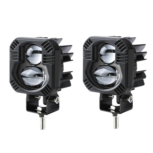 Faros LED Auxiliares para Moto que Eliminan la Ceguera Nocturna y la Niebla Densa