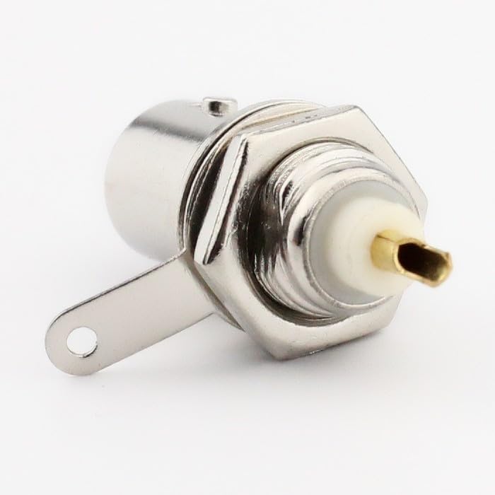 Wiring Connecting Terminals - 100pcs/lot BNC seat Q9 Female Plug 50KY oscilloscope Socket BNC Test line Panel Connector