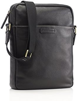 Corbin Leather Bag for 11-Inch Tablet - Black