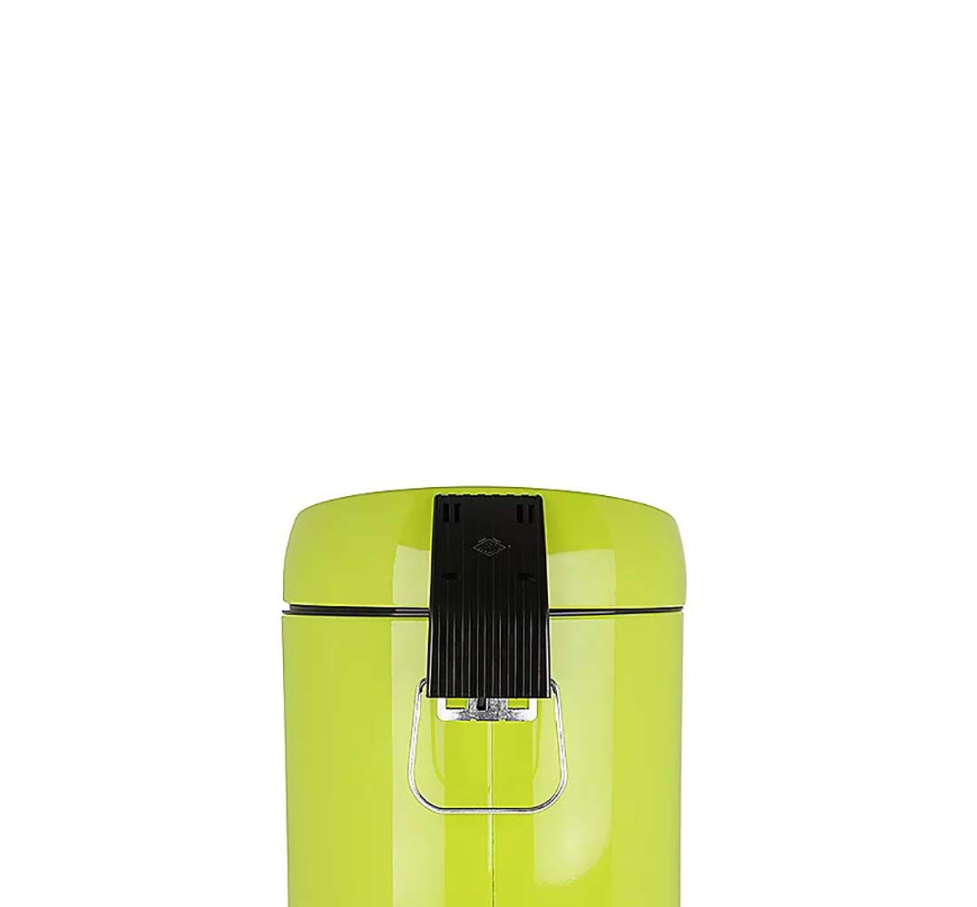 Wesco Capboy Maxi Waste Bin, Stainless Steel, Lime Green, 30 x 30 x 64 cm