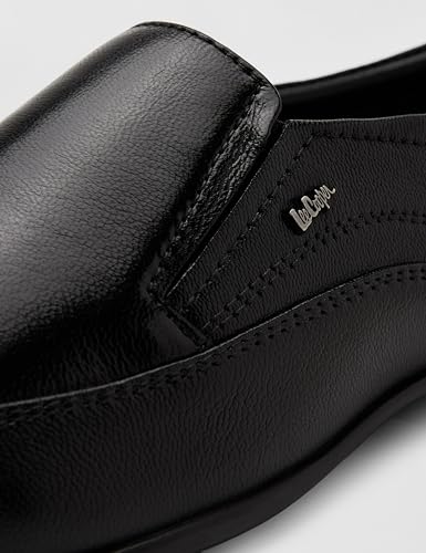 Lee Cooper Store Lee Cooper LC9535E Men's Black Leather Shoes - Image 7