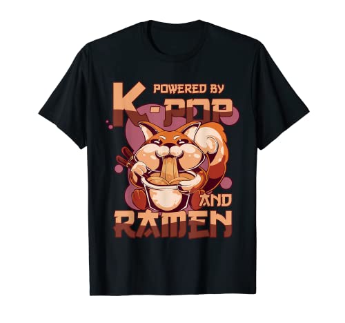 Realizzato da K-Pop e Ramen - KPOP Maglietta