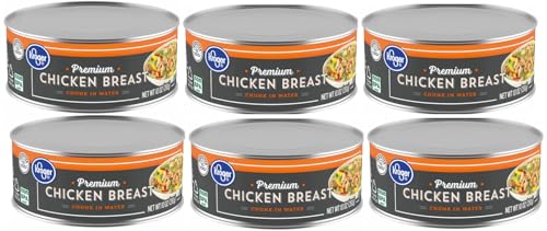 Pack Of 6 Premium Chunk Chicken Breast in Water 10 oz.