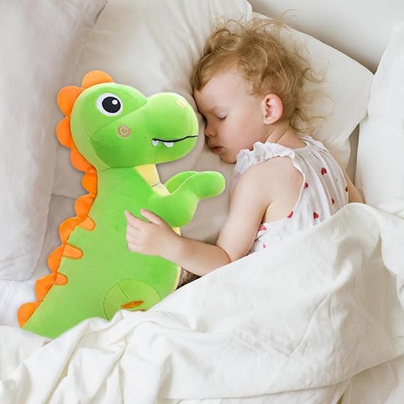 Image of ZEXSAZONE Toy Cute Dinosaur Green 35 cm | Plushie Soft Toys for Kids | Plush Soft Toys for Baby Boys and Girls Kids - Teddy |