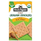 Once Again Honey Graham Crackers - Gluten Free Graham Crackers Made with Real Organic Honey, Small...