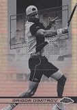 Grigor Dimitrov trading Card (Bulgarian Tennis Champion) 2024 Topps Chrome Negative Refractor #163
