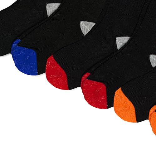 Polo Ralph Lauren Boys' Classic Sport Crew Socks-6 Pair Pack-Soft Stretchy Yarn & Stay Up Top3