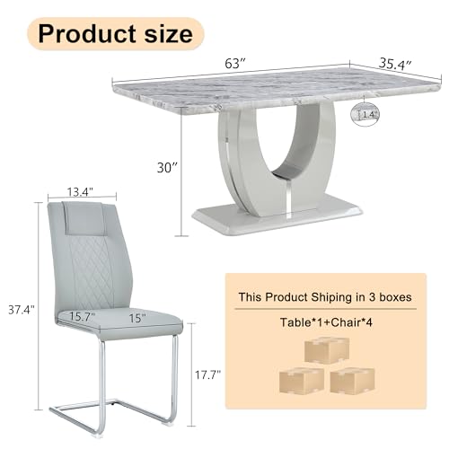 Luxury Dining Table Set Modern