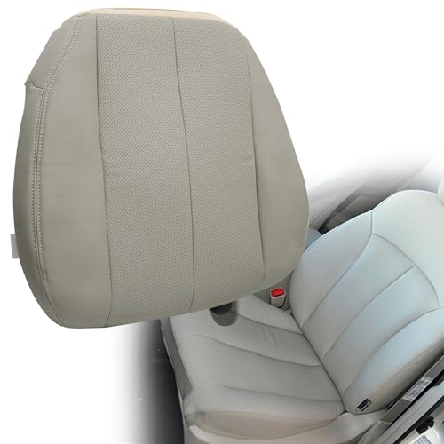 GXARTS Driver Side & Passenger Side Bottom Leather Perforated Replacement Seat Cover Tan Compatible with Subaru Outback 2010 2011 2012 2013 2014 by GXARTS - Used condition - Image 2
