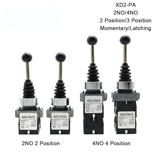 Contrôleur de joystick XD2 PA14 à rappel automatique pour commande industrielle - 3