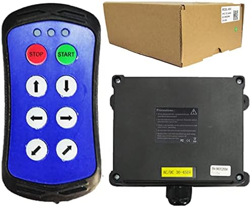 A600 Wireless Crane Remote Control Electric Chain Hoist 6 Button Truck Tailgate Switch 12v Transmitter and Receiver