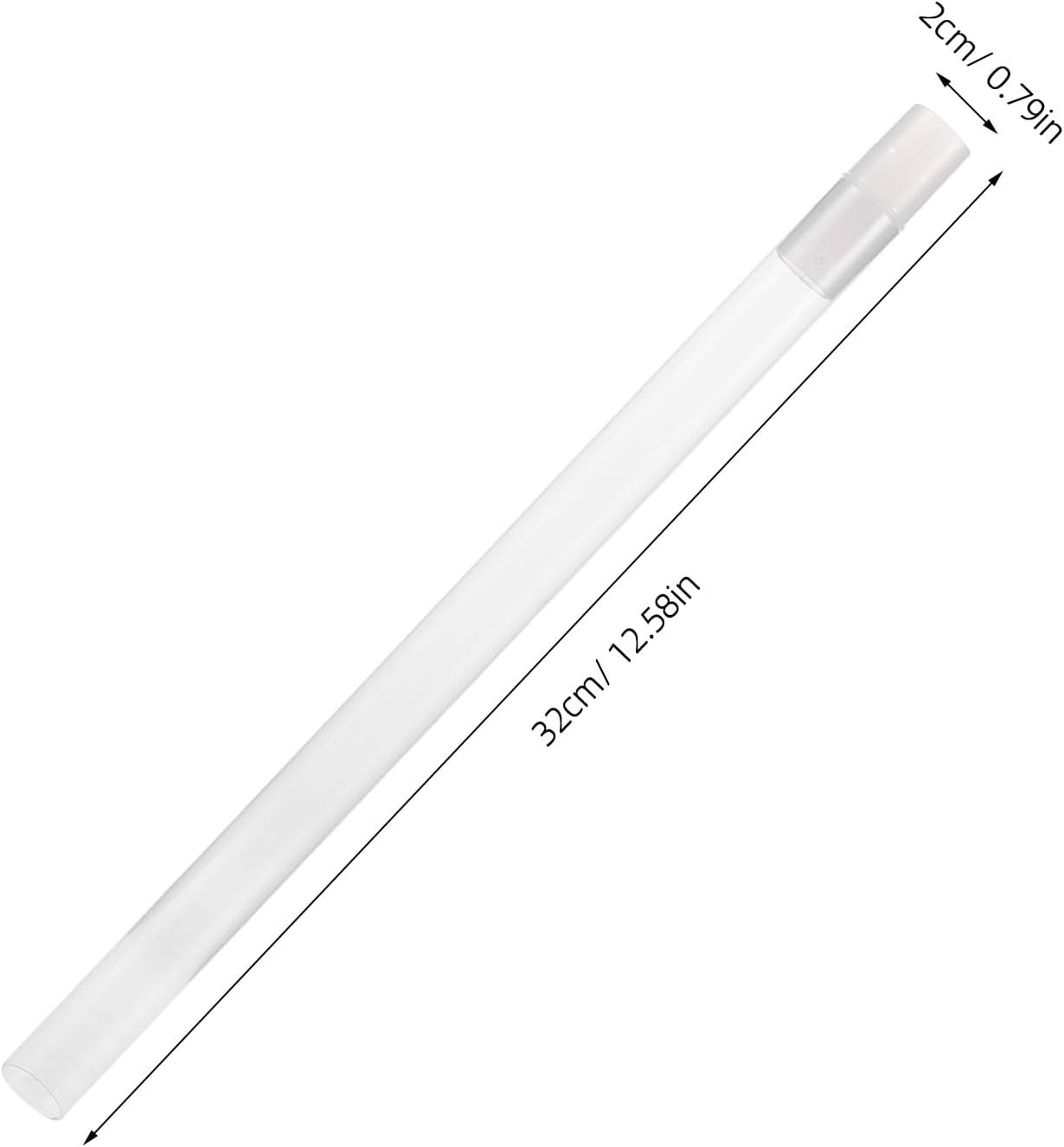 Healifty 40pcs Balloon Sticks Holders Pole For Christmas Decoration Graduation Party And Wedding Decoration Centerpiece Transparent