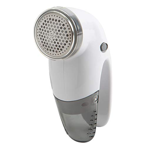 Laundry 360 Portable Fabric Shaver |Triple Blade | Protects Your Clothes | Quickly and Effectively Remove Fluff | Lint | Sweater Saver | White. - Thumbnail 6