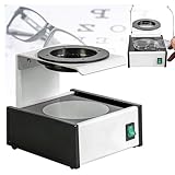 OSPSHPG Brillenstresstester, Kristalllinsen-Detektor, mit LED-Licht, gleichmäßige Helligkeit, EIN-Knopf-Schalter, für Augenkliniken, Optikergeschäfte