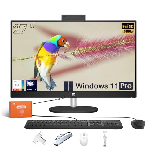 Image of HP All in One Desktop Computer,Intel i7-7700T Processor,32 GB RAM, 1 TB SSD,34 inch WQHD LED(3440x1440),Win 10