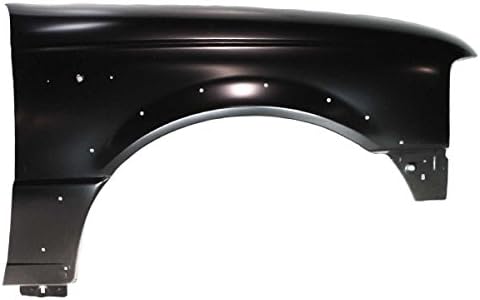 Compatible with 98-03 Ranger Pickup Truck 2WD/4WD Front Fender w/Molding Holes Primed Right Side