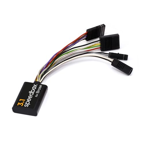 SpeedBox 3.1 Compatível com Brose/Specialized/SRAM Powertrain/kit de tuning para E-Bike/velocidade ilimitada/valores reais/velocidade ajustável