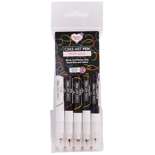 Stylo artistique Rainbow Dust double pointe multicolore pour la decoration gateau
