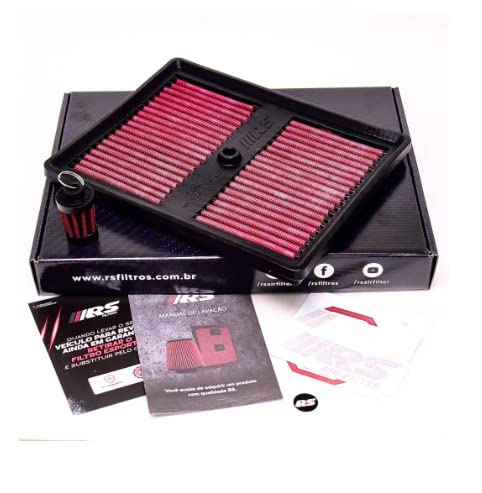 Filtro De Ar Esportivo Rs Up Polo Virtus Nivus Tsi