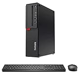 Lenovo ThinkCentre M910S SFF Desktop Computer, Intel Quad Core i5-6500 Up to 3.6GHz, 16G DDR4, 512GB SSD, WiFi, BT, DP, VGA, Wireless Keyboard & Mouse, Windows 10 Pro(Renewed)
