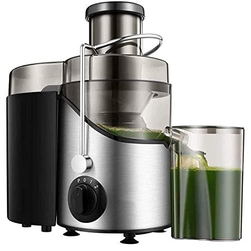 ERoomQ Juicer Juicer, Fruits and Vegetables Juice Extractor,3 Speed for Fruits and Vegs, with Non-Slip Feet,Juicer Machines
