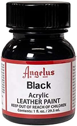 Angelus Acrylic Leather paint Black 