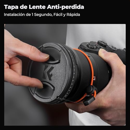Filtro 49mm ND variable K&F CONCEPT Nano-Klear para eliminar reflejos del sol 5
