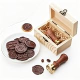 Chocolate Stamp Personalised - Molds for Chocolate Making Cookie, Custom Wax Seal Tool, Personalized Logo Branding, Personalized Stamp, for Wedding Invitations Cards Envelopes