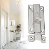 schloss mieten ferien Einfach zu bedienen und mit Schiebegriff: Das Schiebegriff-Design dieses Verriegelungsschlosses ist nicht nur sondern auch leicht zu öffnen und zu schließen. Sie können es für eine schnelle Installation und Wartung einfach einschrauben. Geeignet für Türen aus Massivholz, Sperrholz, Kunststoff, Stahl und Aluminiumlegierung. Im geschlossenen Zustand bietet es eine sichere und ebene Verbindung zwischen Tür und Türrahmen.