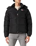 Tommy Jeans Herren TJM Alaska Puffer Gepolsterte Jacken, Black, XXL